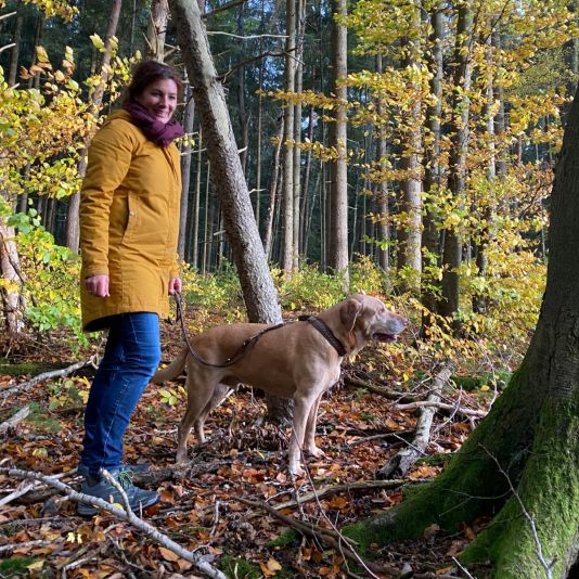 Anita Meister ist Hundetrainerin in Raum Fürstenfeldbruck/München